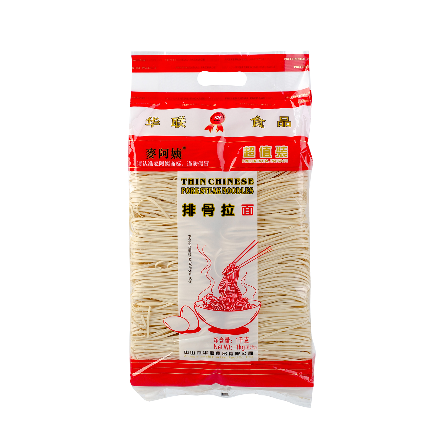 麦阿姨排骨拉面1千克