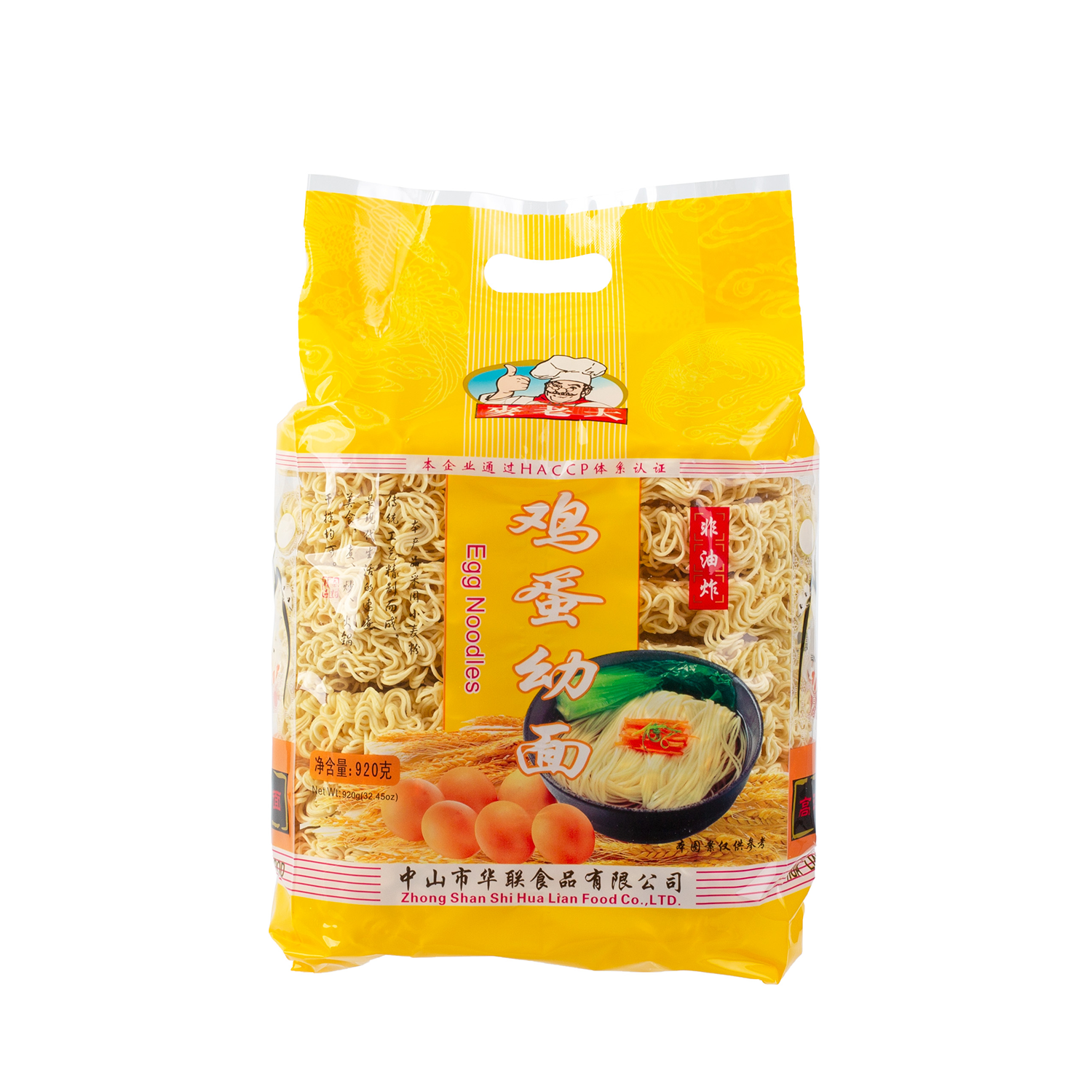 麦老大鸡蛋幼面920克